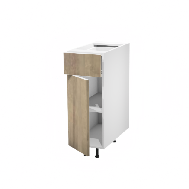 Armoire de cuisine du bas porte / 1 tiroir (12''L)