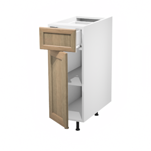 Armoire de cuisine du bas porte / 1 tiroir (12''L)