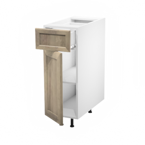 Armoire de cuisine du bas porte / 1 tiroir (12''L)