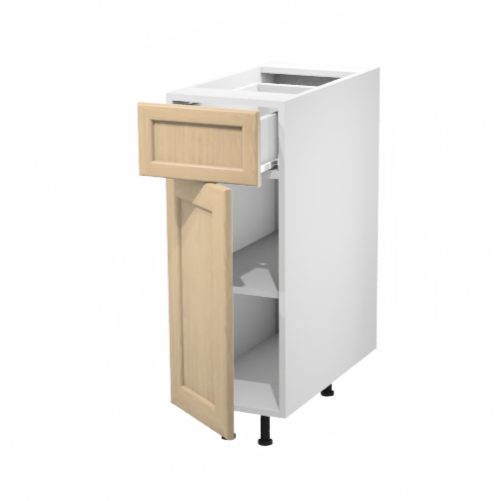 Armoire de cuisine du bas porte / 1 tiroir (12''L)