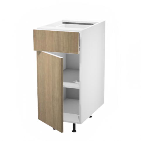 Armoire de cuisine du bas 1 porte / 1 tiroir (15''L)