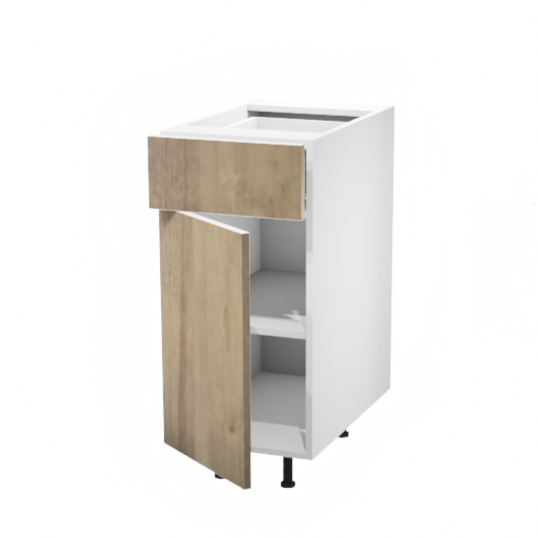 Armoire de cuisine du bas 1 porte / 1 tiroir (18''L)