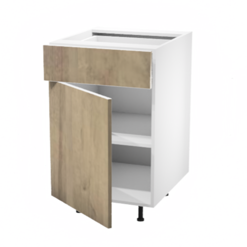 Armoire de cuisine du bas porte / tiroir (21''L)