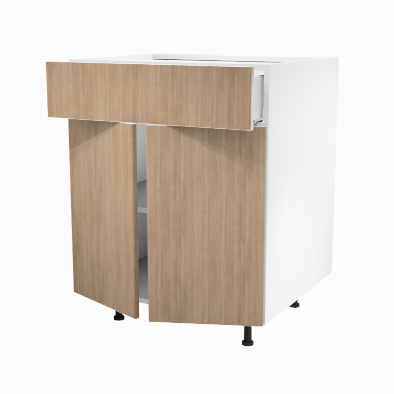 Armoire de cuisine du bas portes / tiroir (27''L)