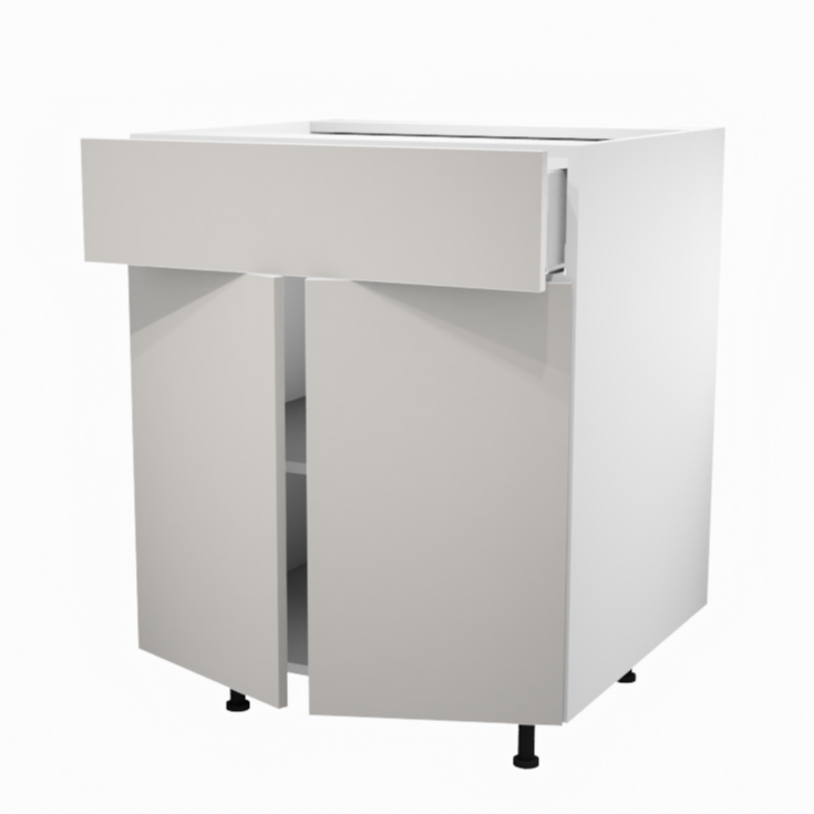 Armoire de cuisine du bas portes / tiroir (27''L)
