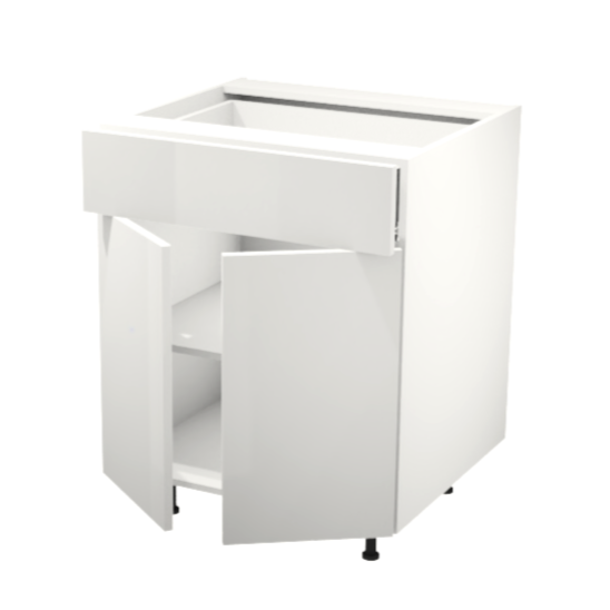 Armoire de cuisine du bas portes / tiroir (27''L)
