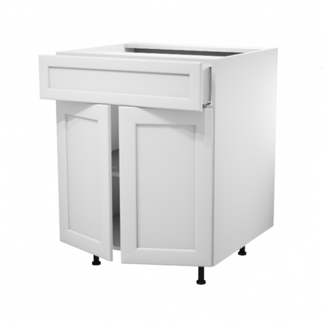 Armoire de cuisine du bas portes / tiroir (27''L)