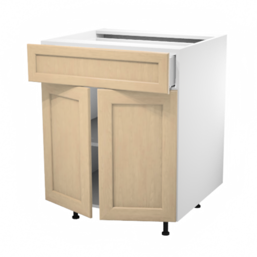 Armoire de cuisine du bas portes / tiroir (27''L)