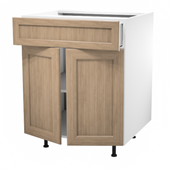 Armoire de cuisine du bas portes / tiroir (27''L)