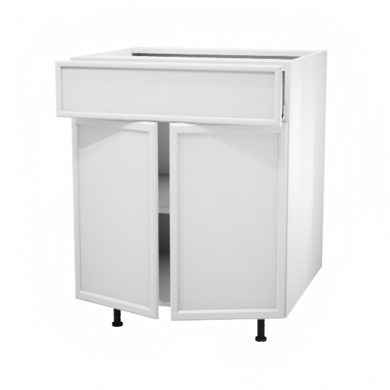 Armoire de cuisine du bas portes / tiroir (27''L)