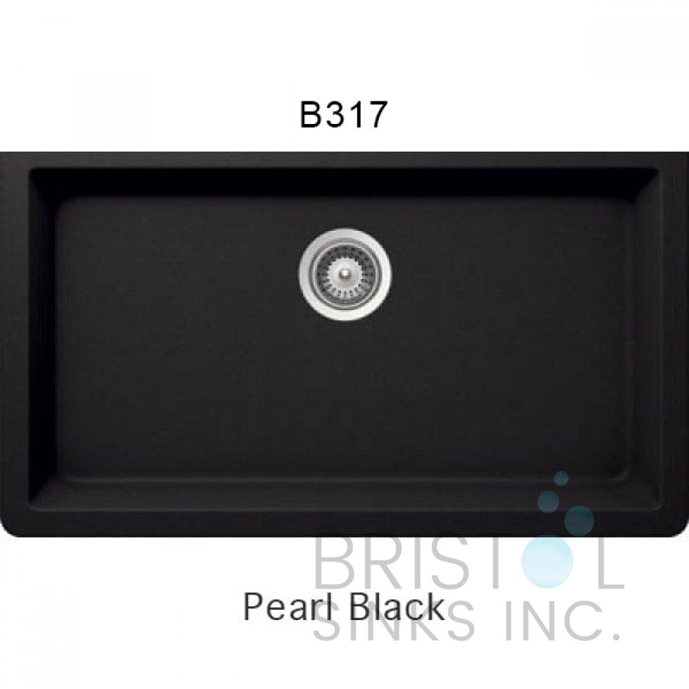 Évier en granite simple encastré Bristol B317-B319-B329-B336-B342