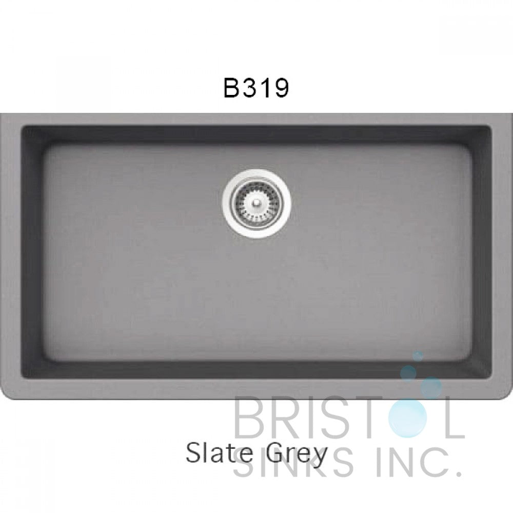 Évier en granite simple encastré Bristol B317-B319-B329-B336-B342
