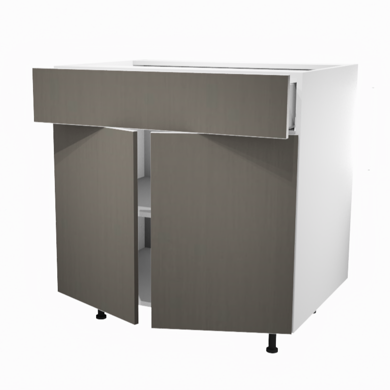 Armoire de cuisine du bas portes / tiroir (33''L)