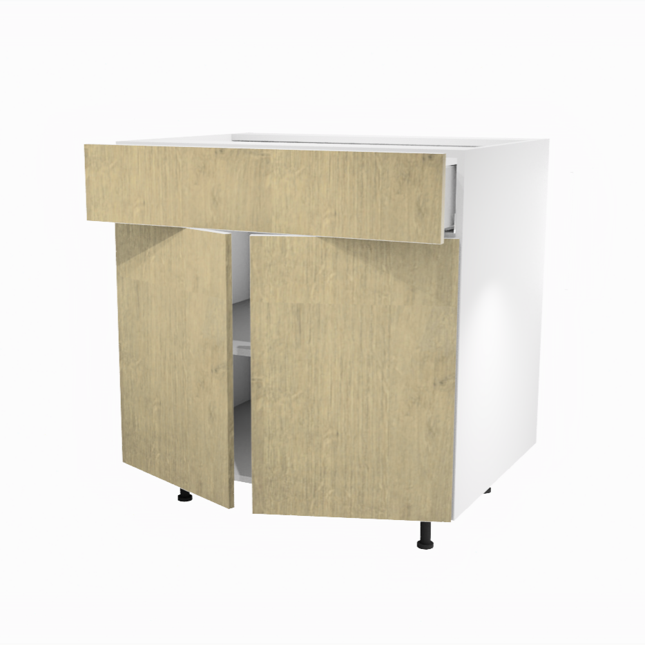 Armoire de cuisine du bas portes / tiroir (33''L)