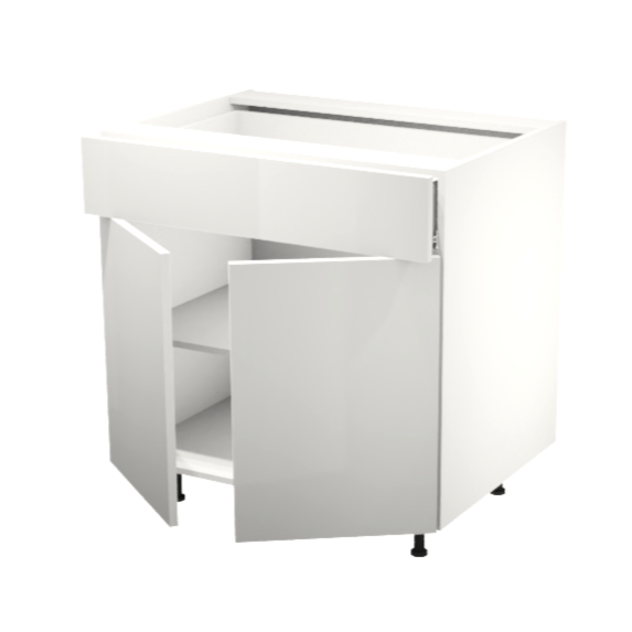 Armoire de cuisine du bas portes / tiroir (33''L)