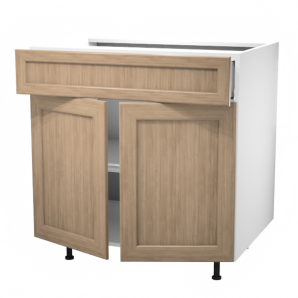 Armoire de cuisine du bas portes / tiroir (33''L)
