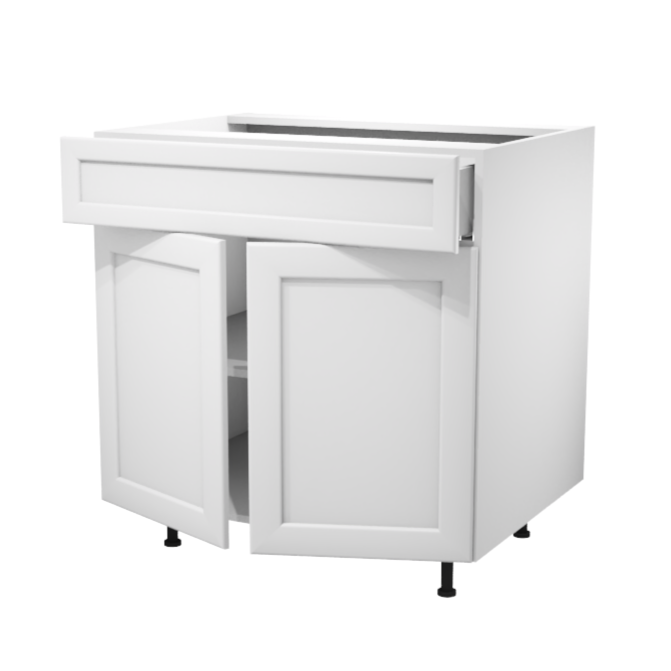 Armoire de cuisine du bas portes / tiroir (33''L)