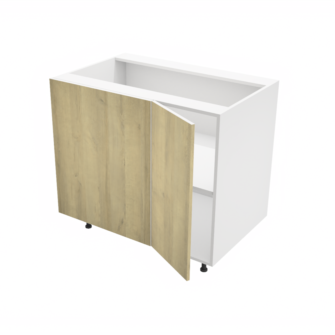 Armoire de cuisine du bas coin mort (39''L)