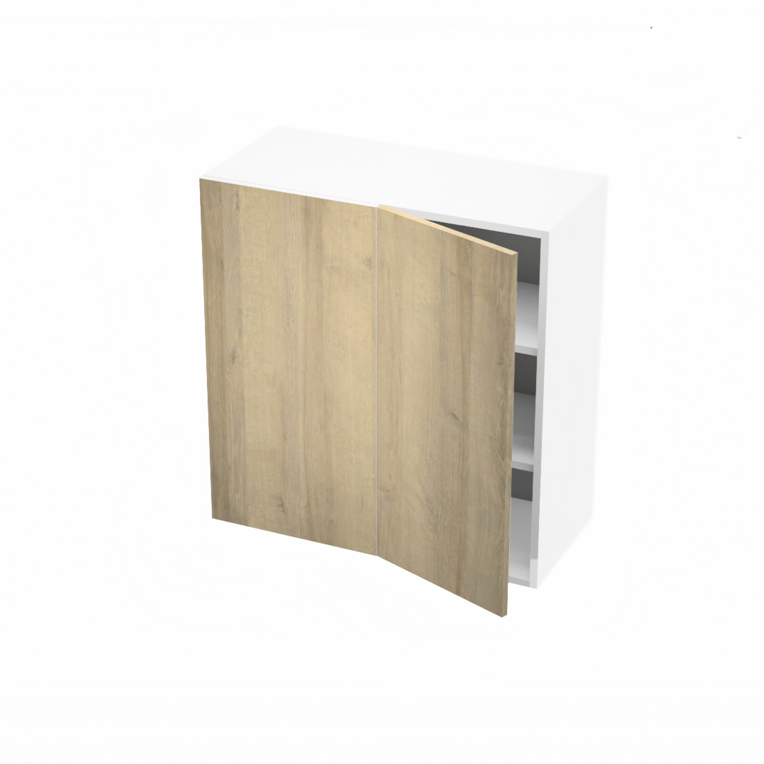 Armoire de cuisine haut coin mort (30''Lx 30''H)