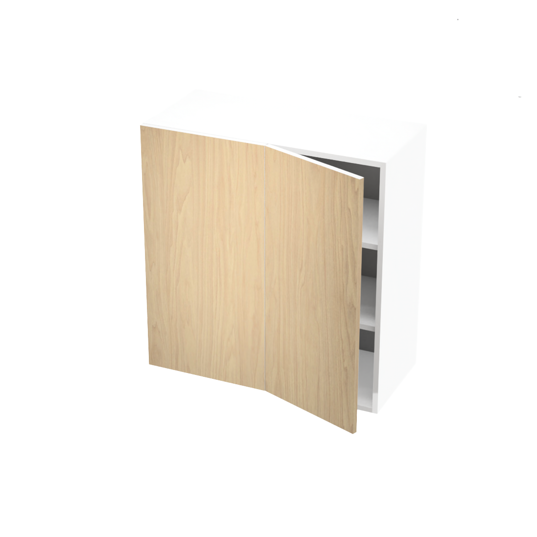 Armoire de cuisine haut coin mort (30''Lx 30''H)