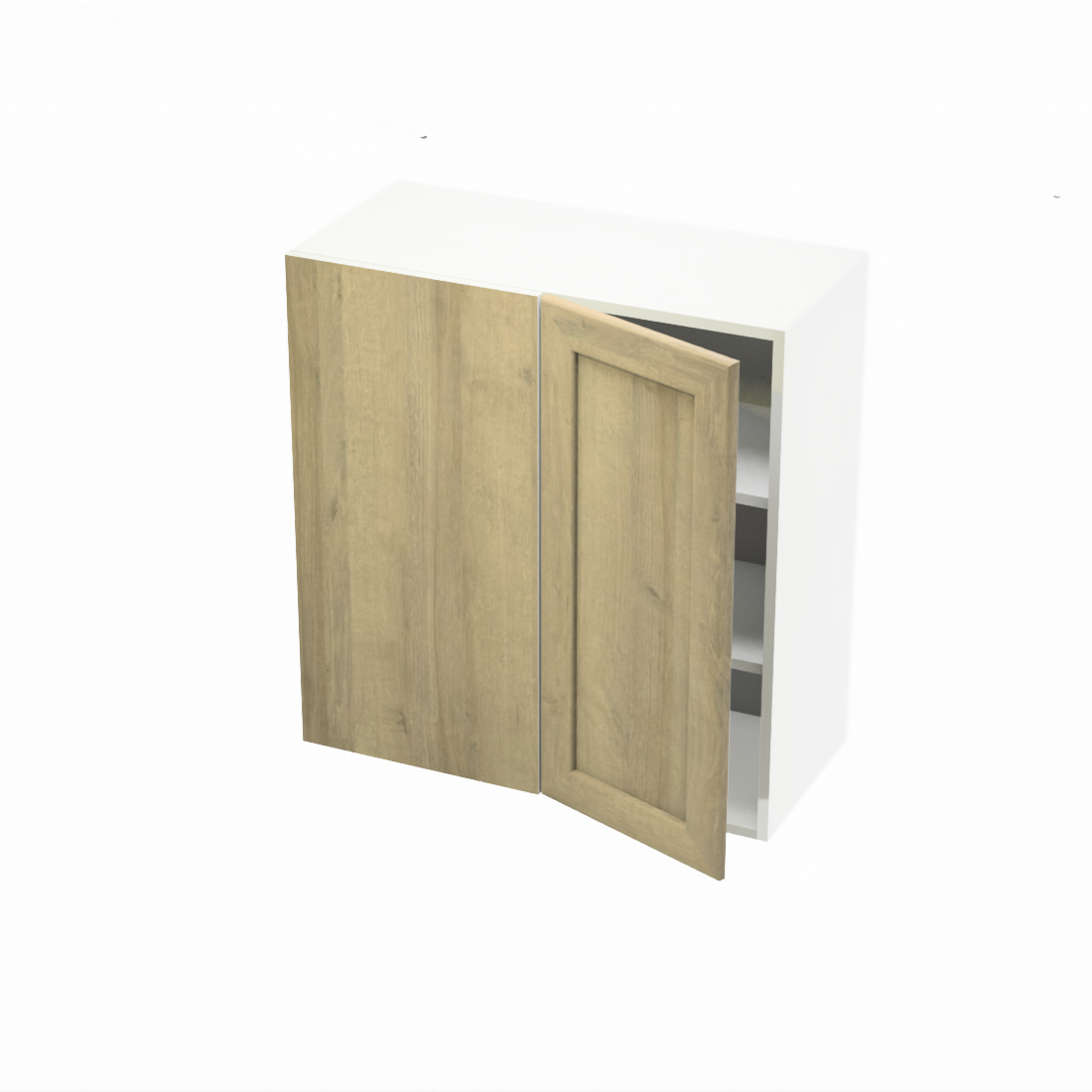 Armoire de cuisine haut coin mort (30''Lx 30''H)