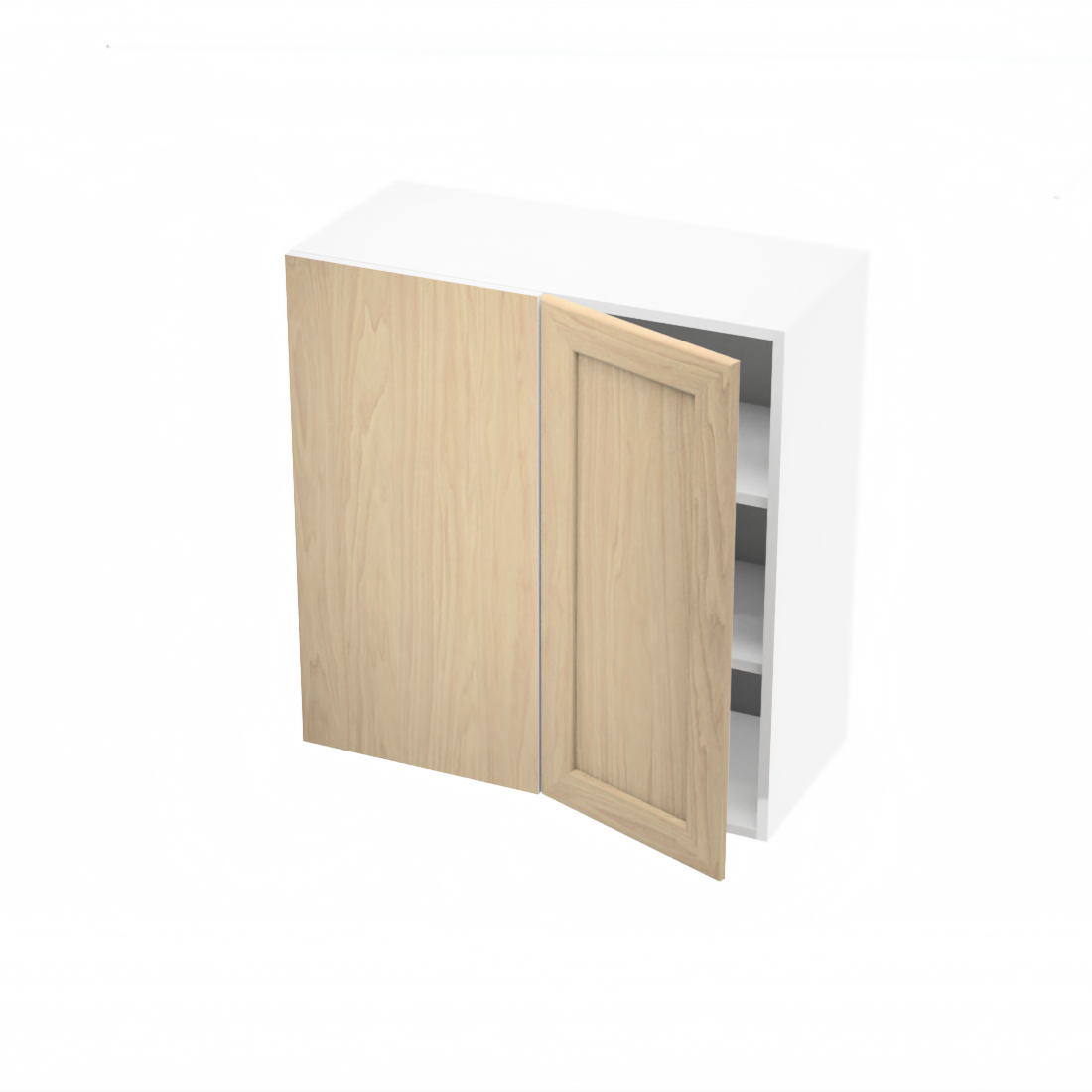 Armoire de cuisine haut coin mort (30''Lx 30''H)