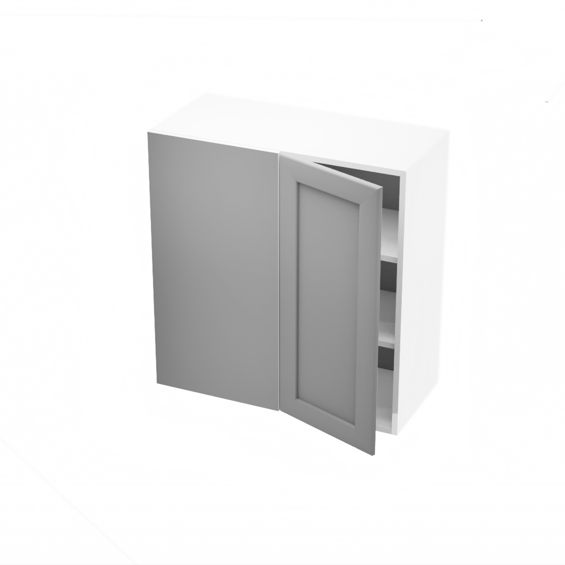 Armoire de cuisine haut coin mort (30''Lx 30''H)