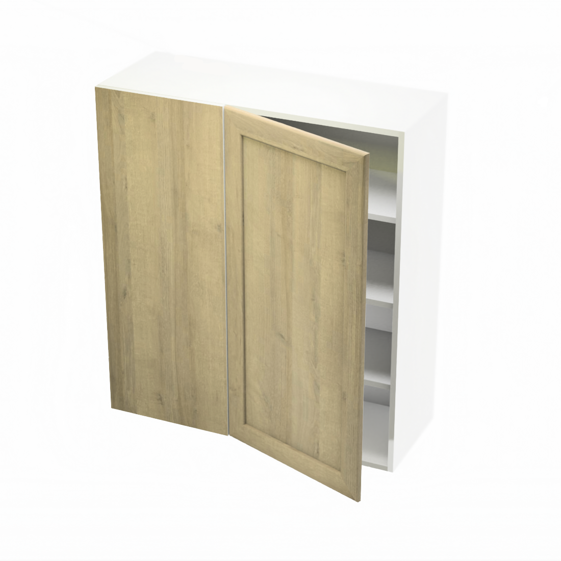 Armoire de cuisine haut coin mort (36''Lx39''H)