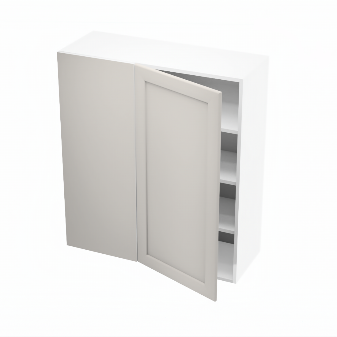 Armoire de cuisine haut coin mort (36''Lx39''H)