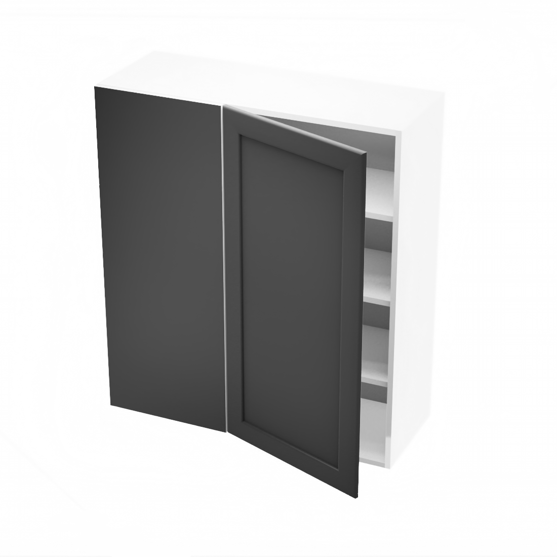Armoire de cuisine haut coin mort (36''Lx39''H)