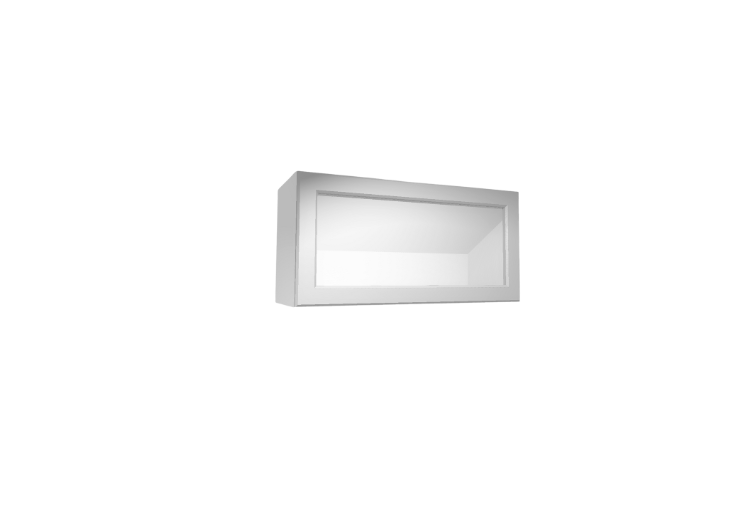 Armoire de cuisine du haut ouverture horizontale (flip) 1 porte (30''L x 15''H)