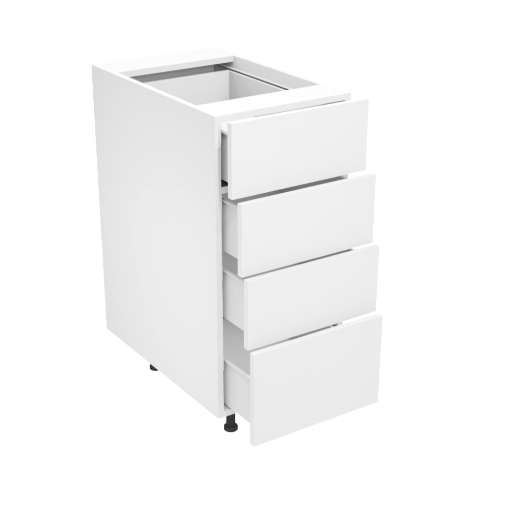 Kitchen 4 drawer base cabinet 15''
