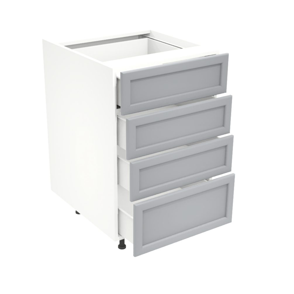 Armoire de cuisine du bas 4 tiroirs (21''L)