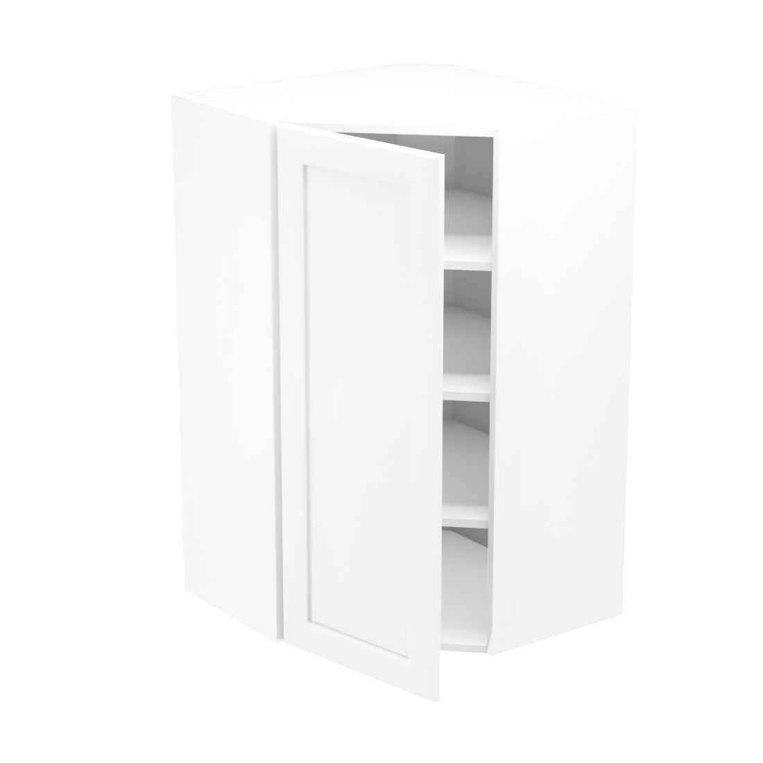 Armoire de cuisine du haut coin diagonal (24''L x 39''H)