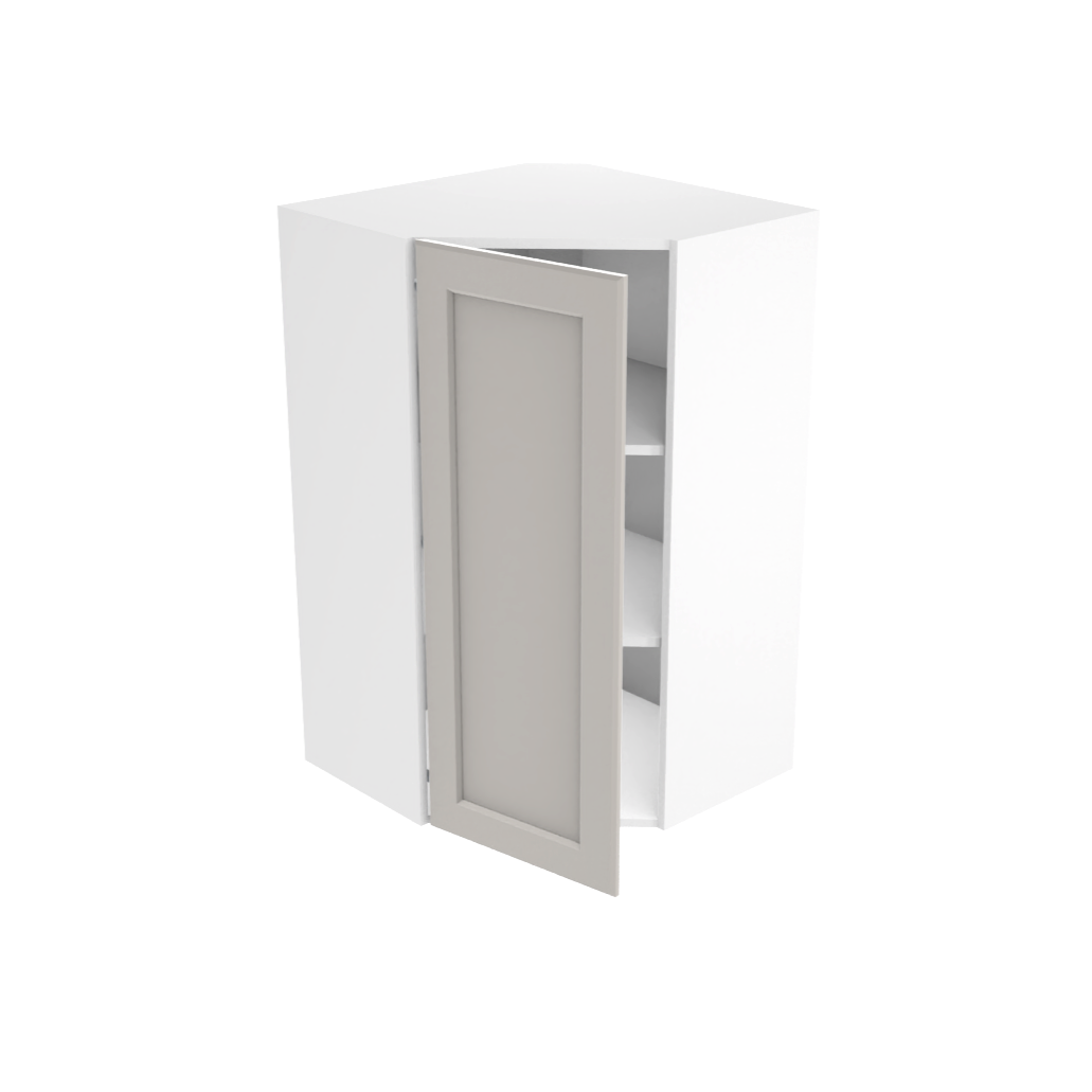 Armoire de cuisine du haut coin diagonal (24''L x 36''H)