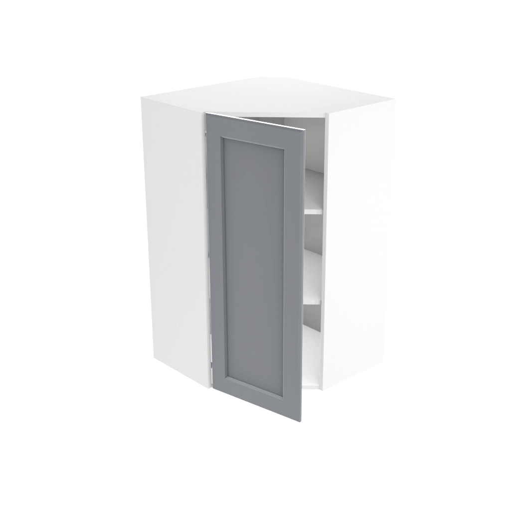 Armoire de cuisine du haut coin diagonal (24''L x 36''H)