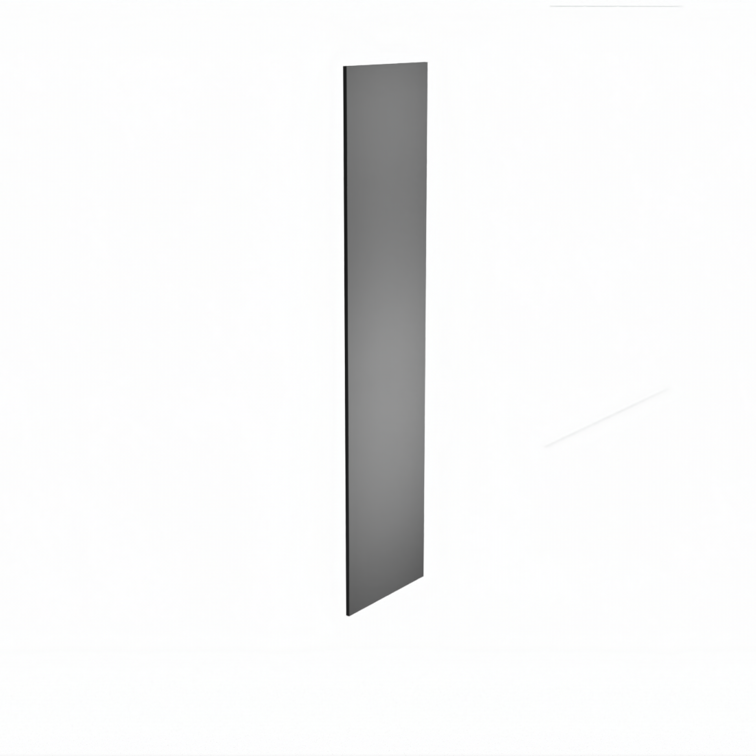 Wall pharmacie finished end panel 21 1/2''W x 8''H