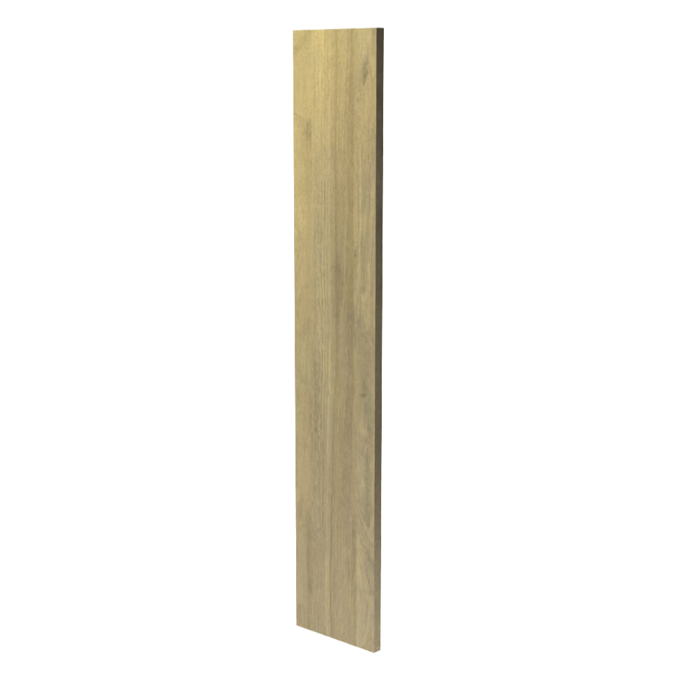Bathroom medicine cabinet finished panel 6 1/2"W x 36"H