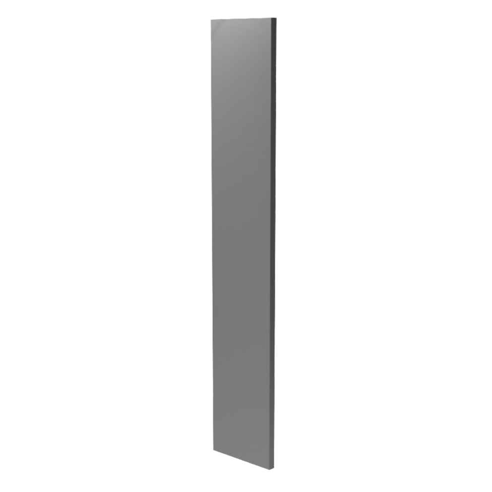 Bathroom medicine cabinet finished panel 6 1/2"W x 36"H