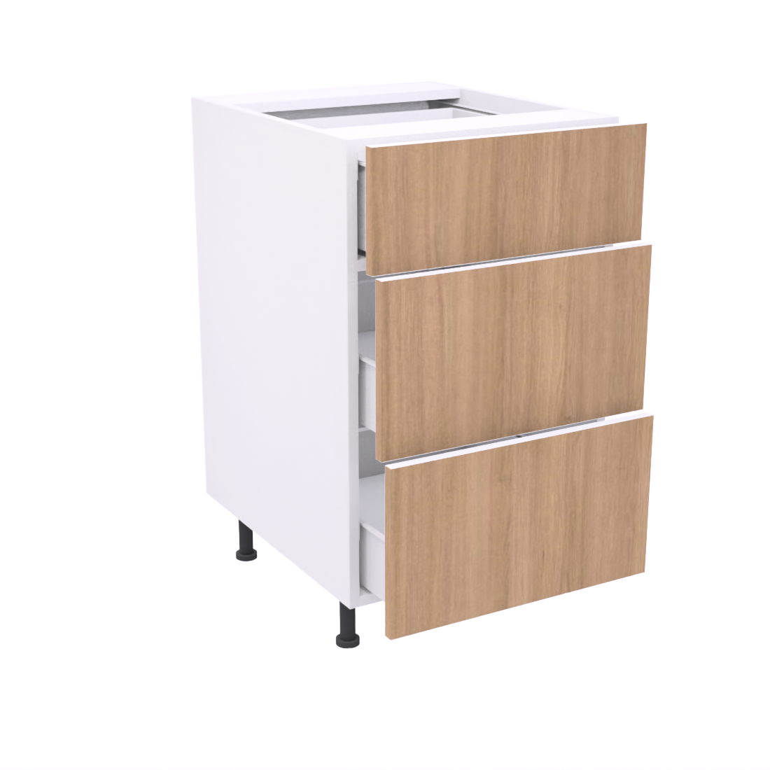 Bathroom vanity with 3 drawers 18''L