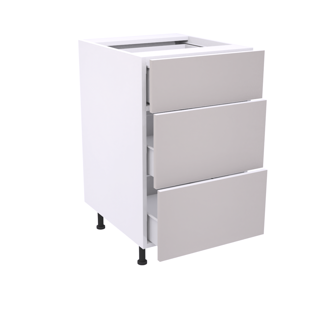 Bathroom vanity with 3 drawers 18''L