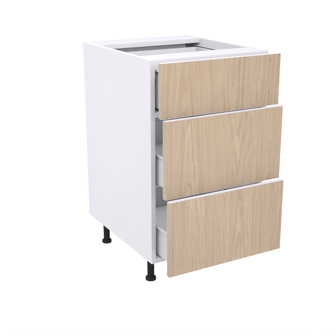 Bathroom vanity with 3 drawers 18''L