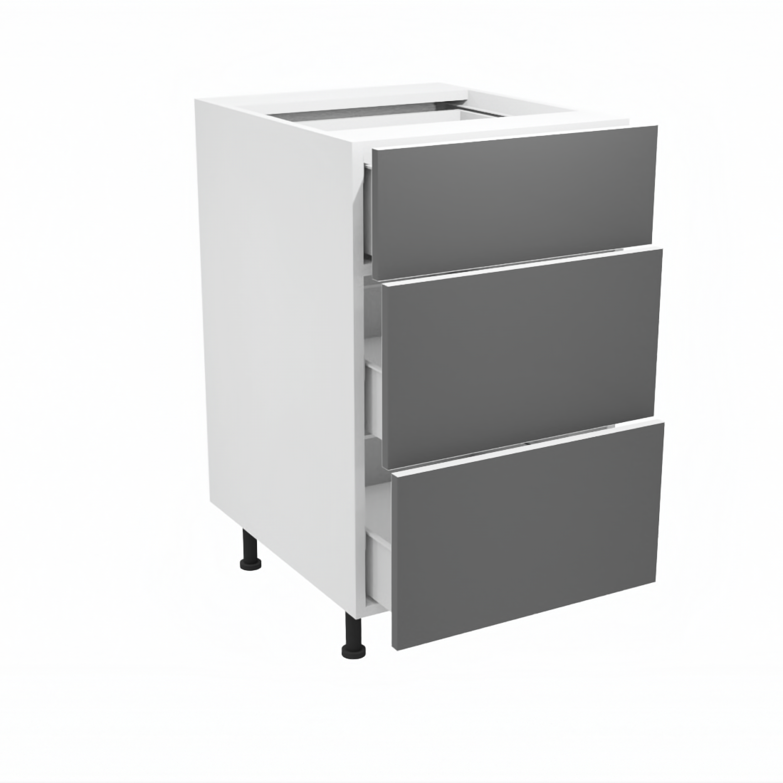 Bathroom vanity with 3 drawers 18''L