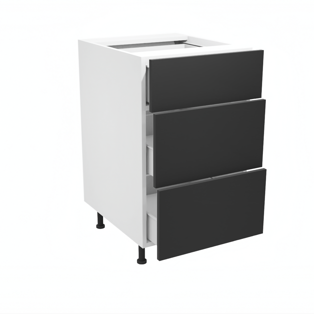 Bathroom vanity with 3 drawers 18''L