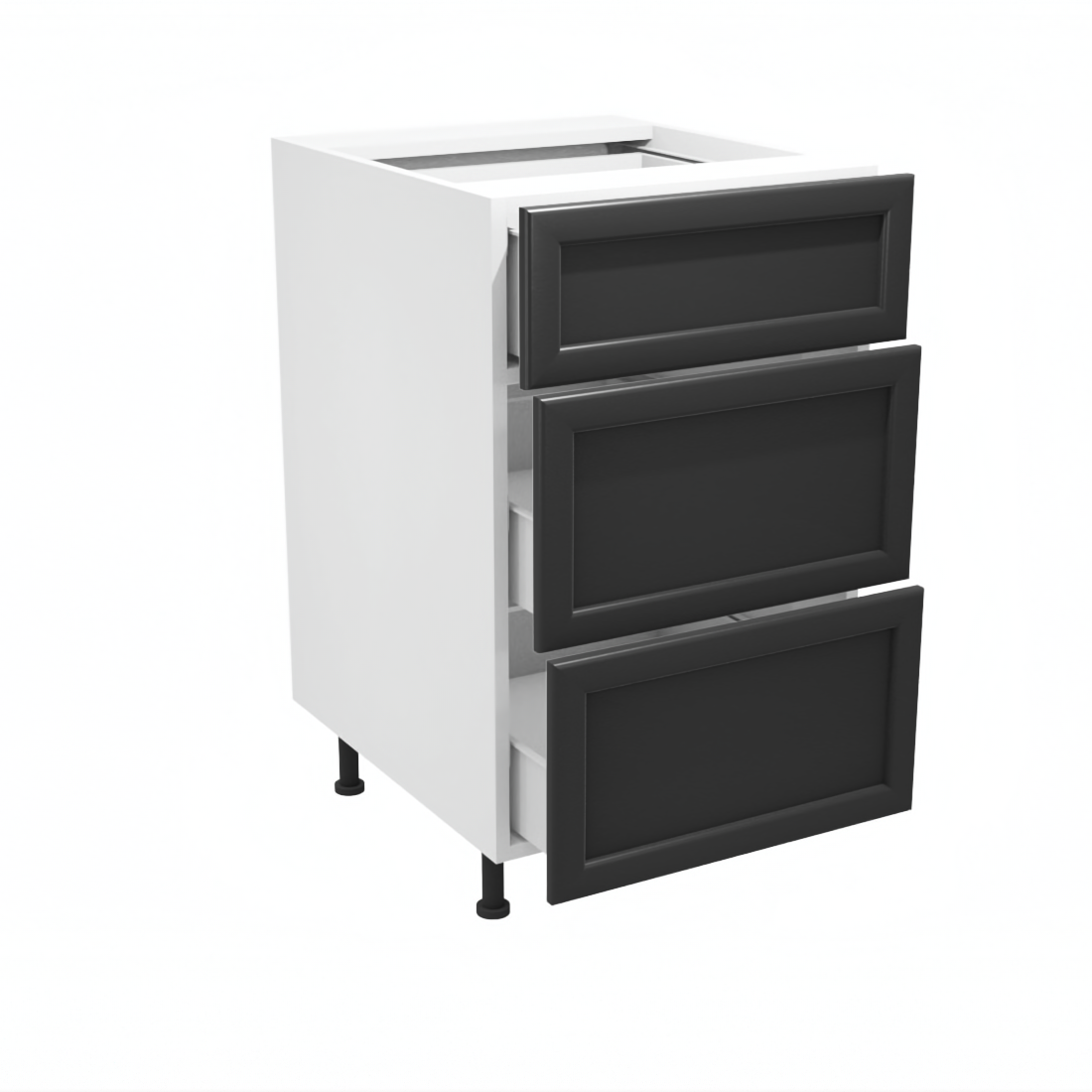 Bathroom vanity with 3 drawers 18''L