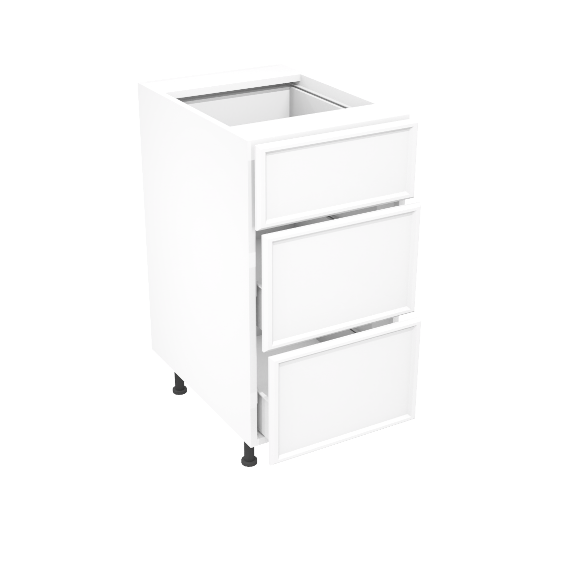 Vanité de salle de bain 3 tiroirs (15''L)