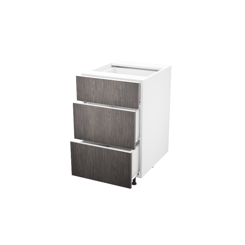 Bathroom vanity with 3 drawers 18''L