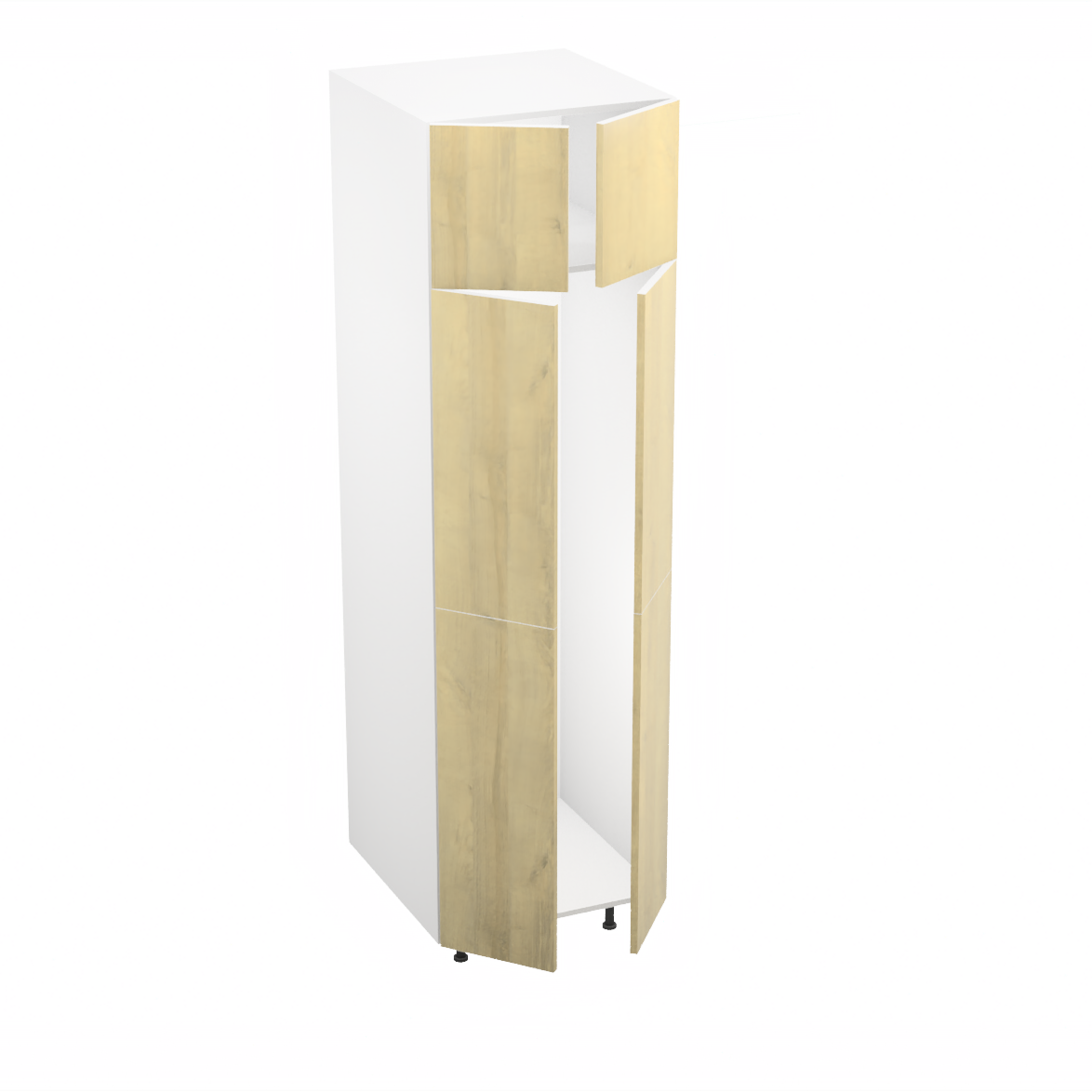 Armoire de rangement (garde-robe) (24''L x 84''H x 23 3/4''P)