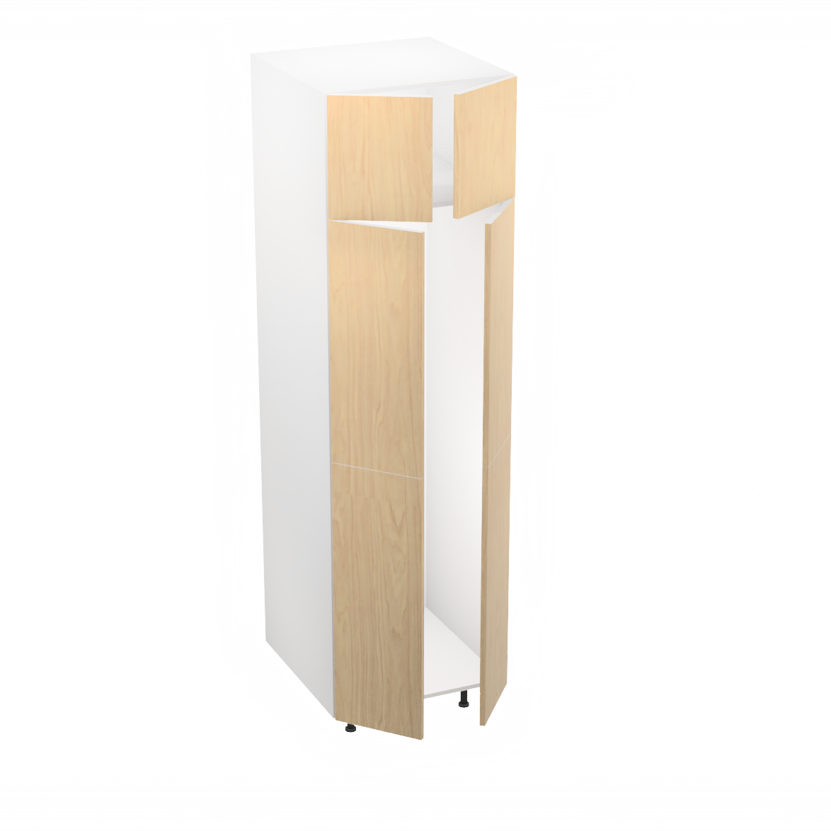Armoire de rangement (garde-robe) (24''L x 84''H x 23 3/4''P)