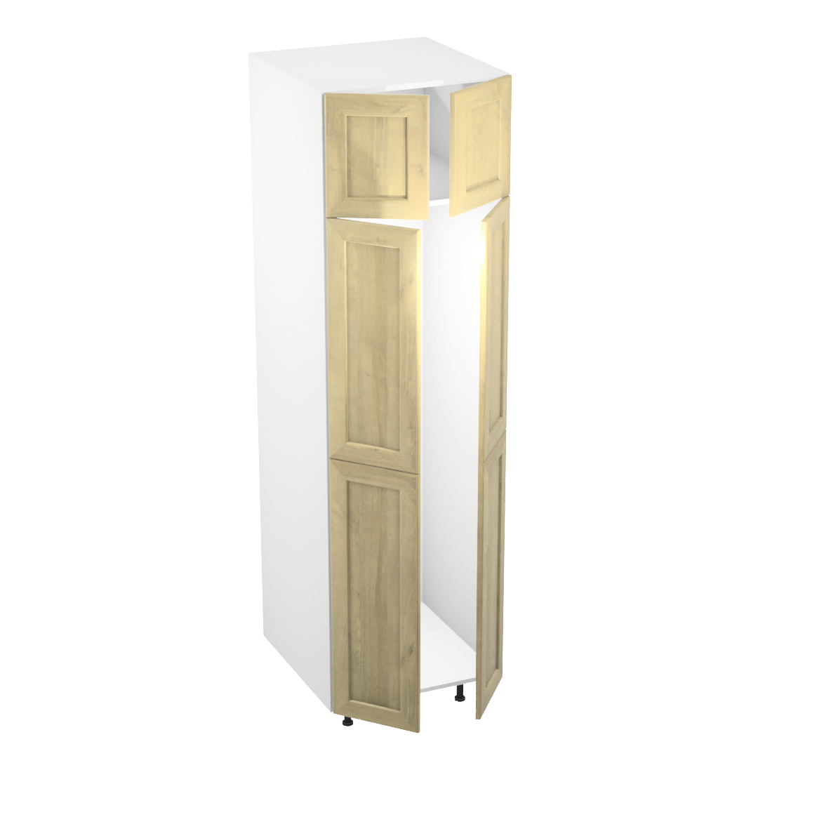 Armoire de rangement (garde-robe) (24''L x 84''H x 23 3/4''P)